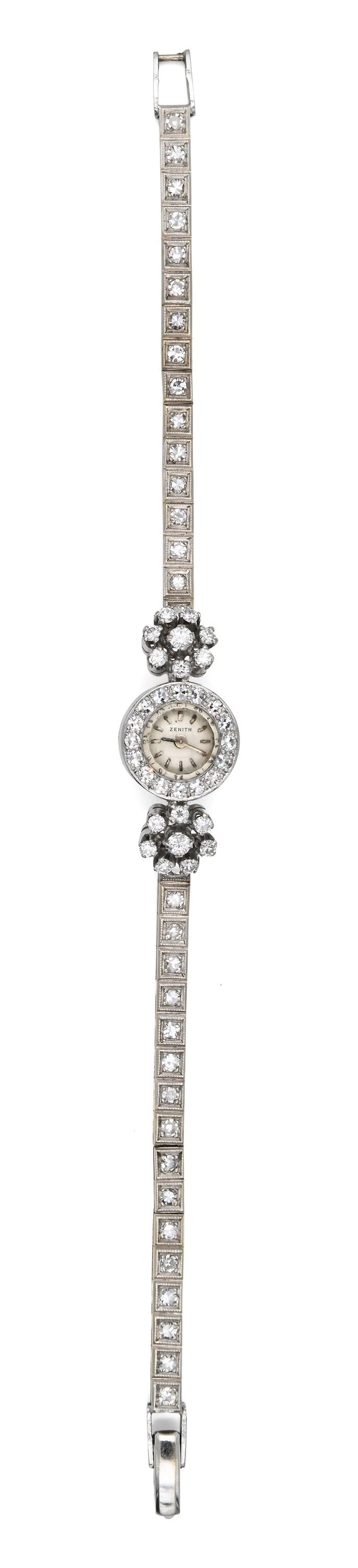 Zenith - Orologio Polso Donna in Oro e Brillanti