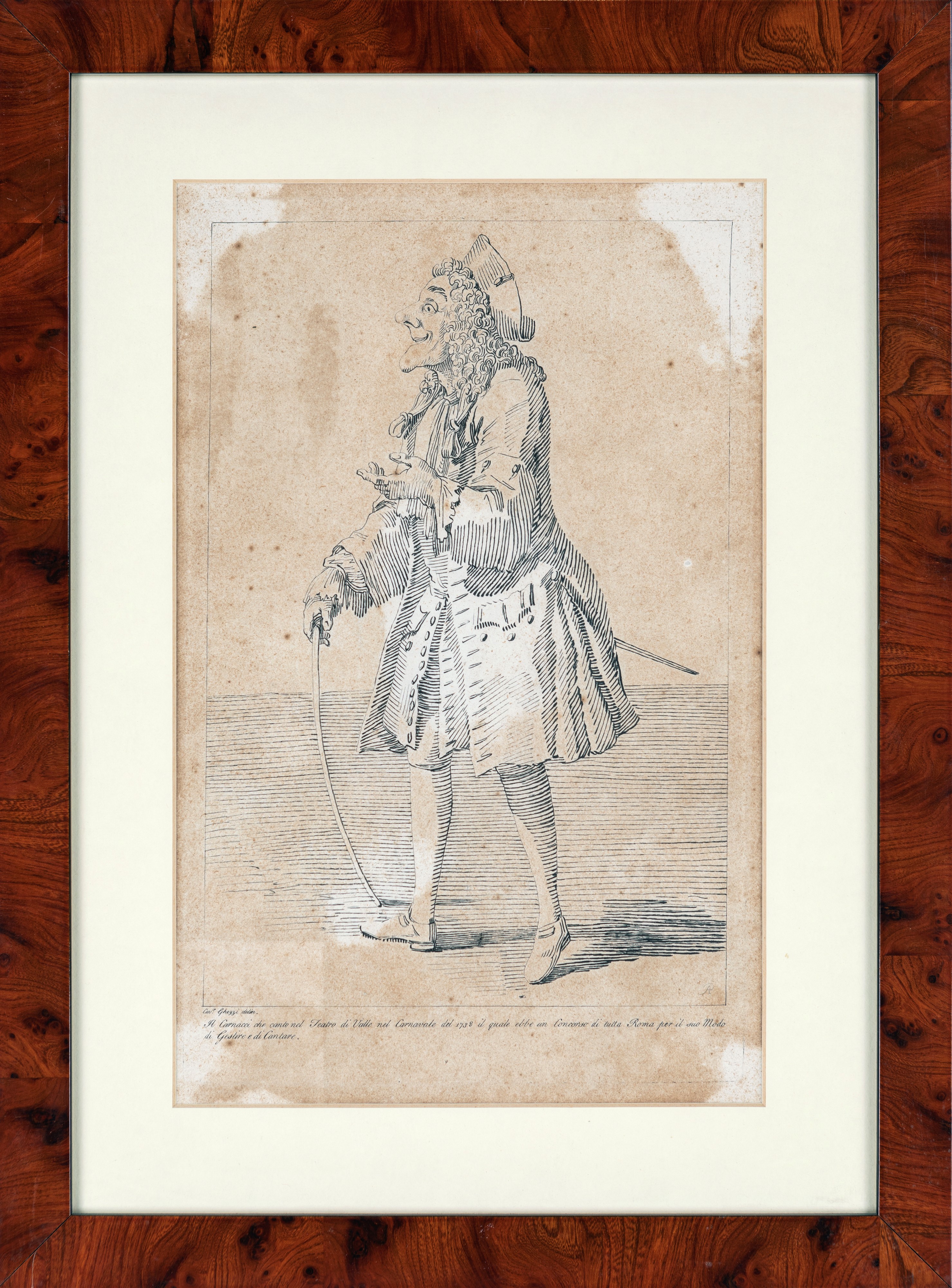Il Carnacci che cantò nel Teatro di Valle nel Carnevale del 1738