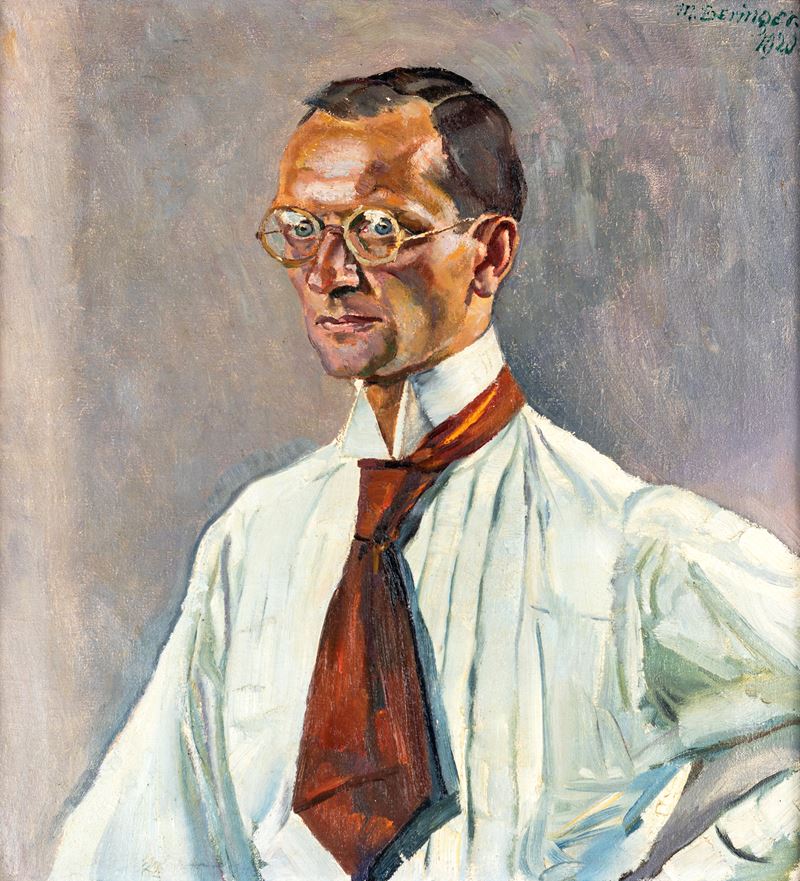 Max Beringer - Ritratto di Gentiluomo