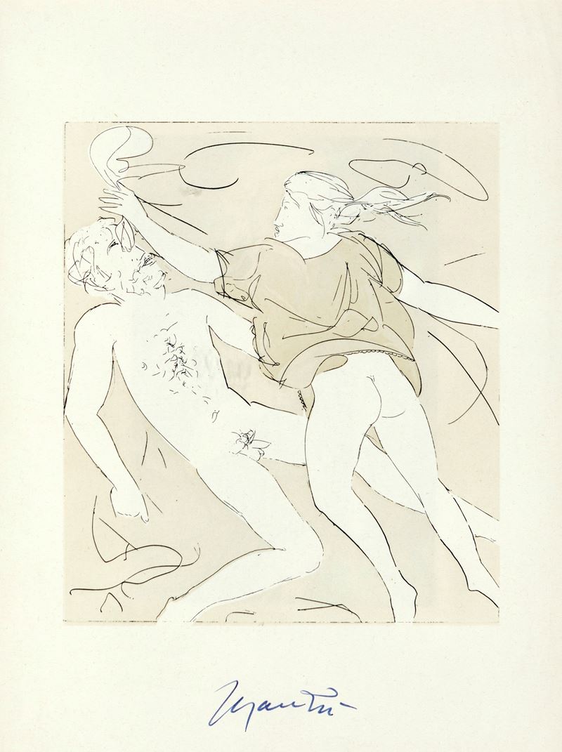 Giacomo Manzù - Amanti