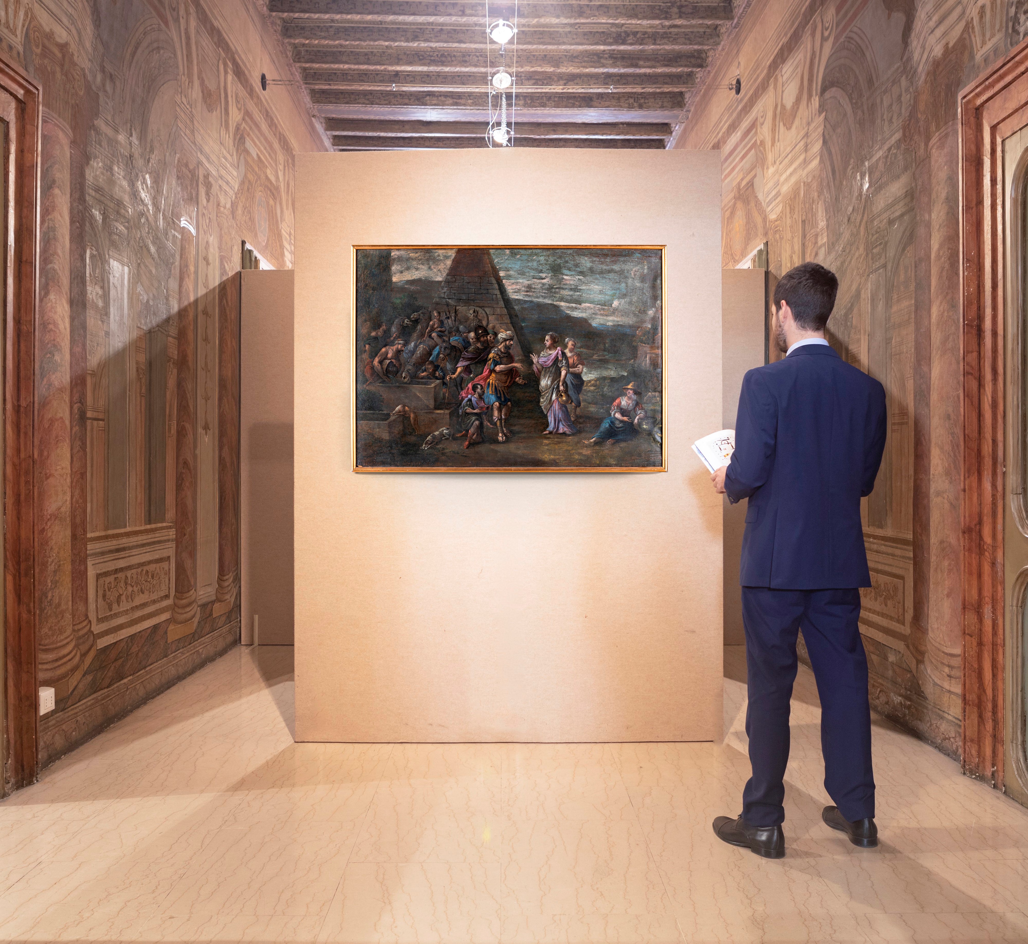 Scuola Fiamminga del XVII Secolo - Rebecca al Pozzo