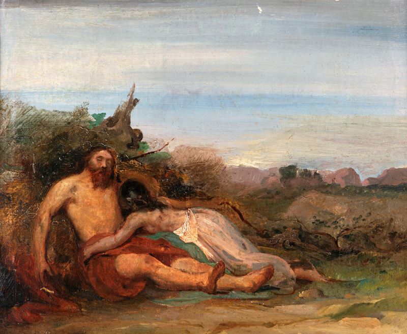 Francesco Podesti - Ero e Leandro