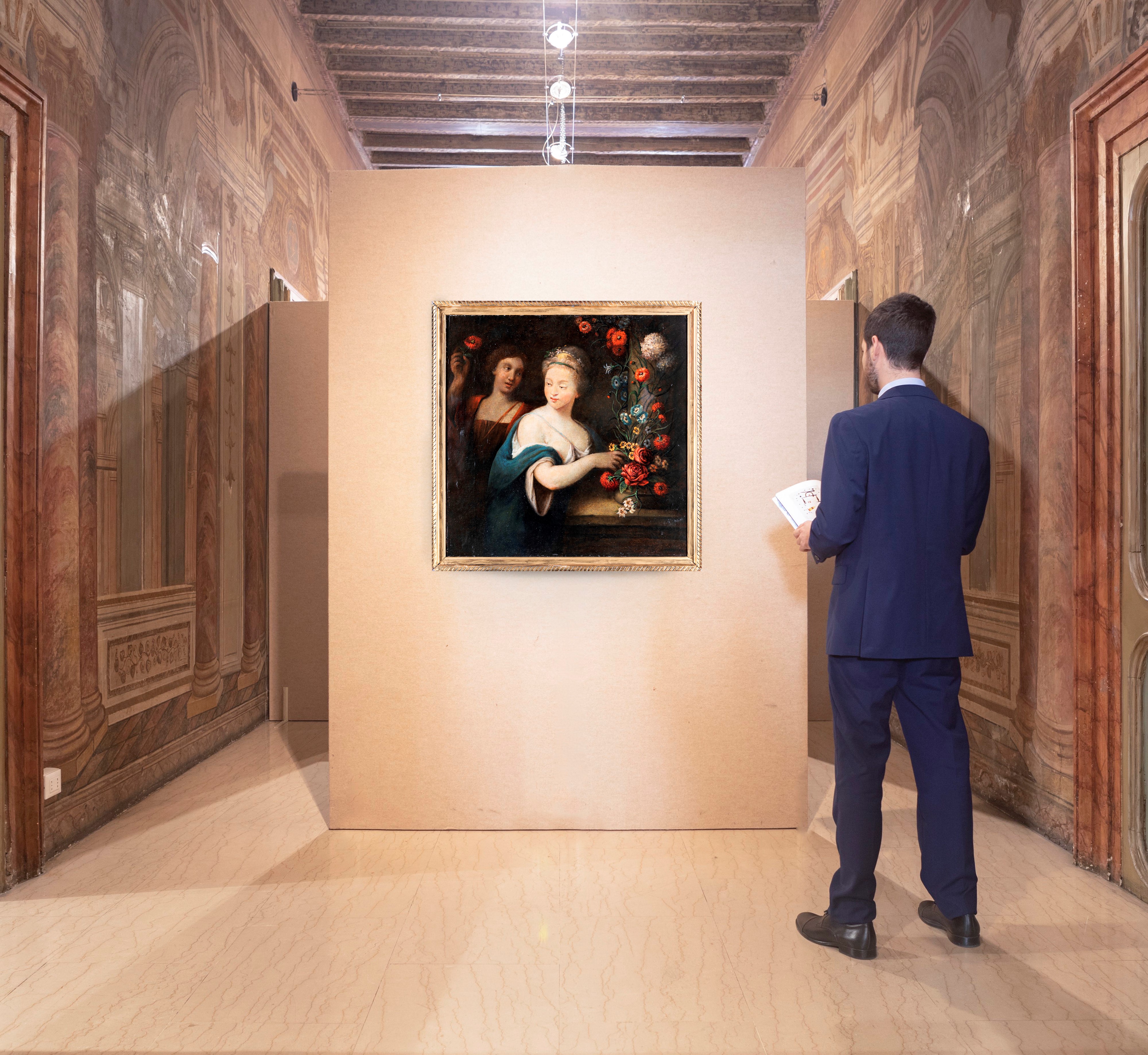 Scuola Francese del XVIII Secolo - Allegoria Dell'olfatto