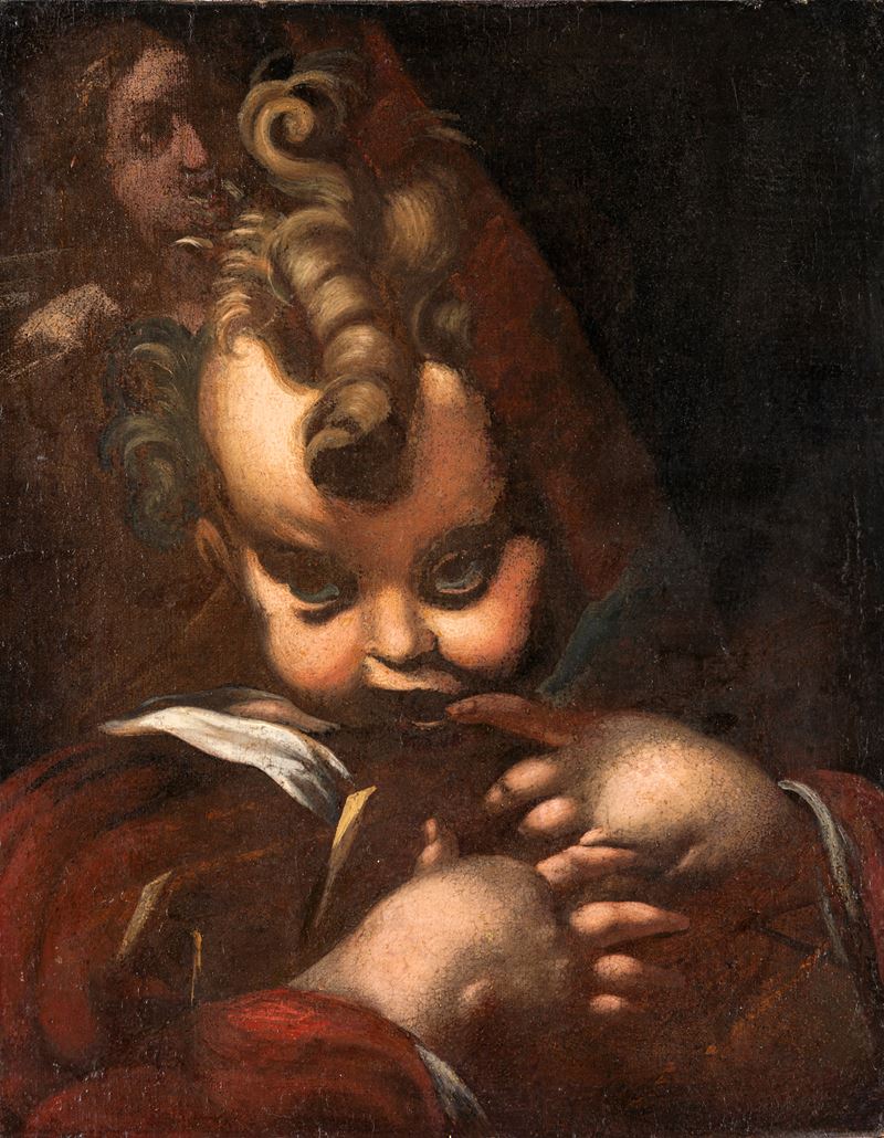 Scuola Emiliana del XVII Secolo - Putto