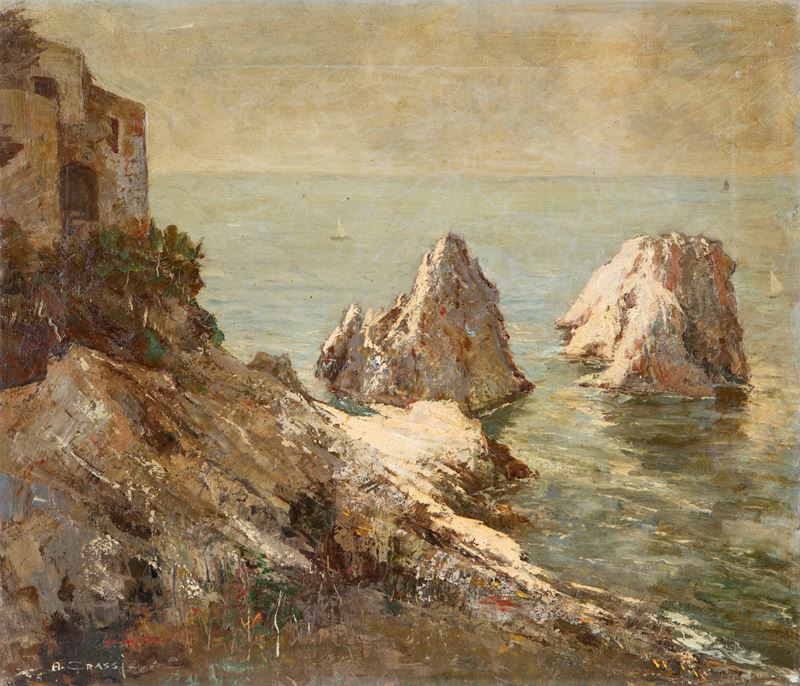 Alfonso Grassi - I Faraglioni di Capri