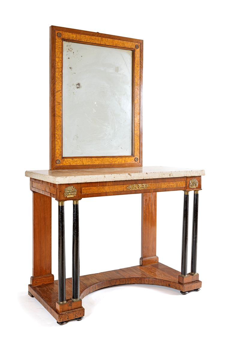 Console e Specchiera, Italia Centrale, Prima Metà del XIX Secolo