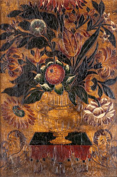 Antico Pannello di Cuoio di Cordoba