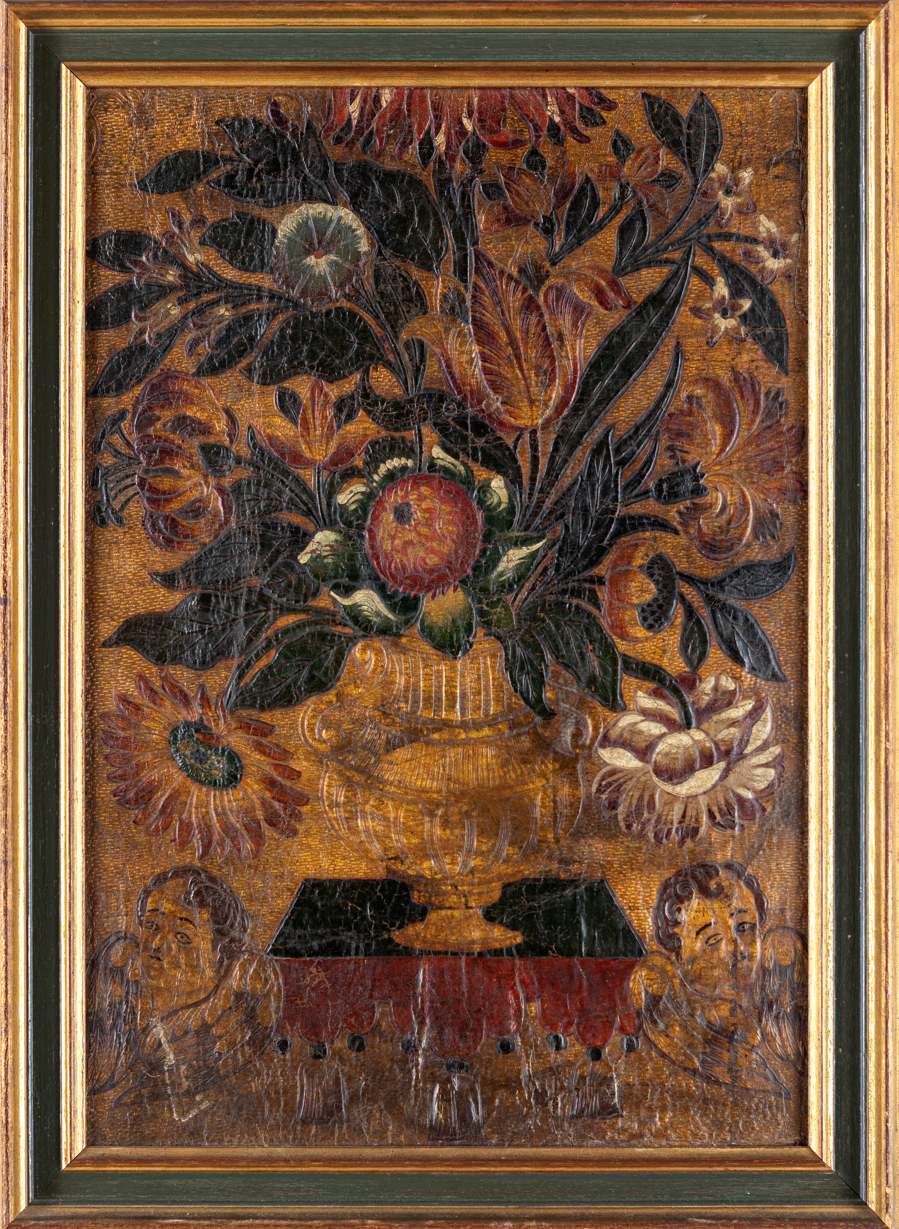 Antico Pannello di Cuoio di Cordoba