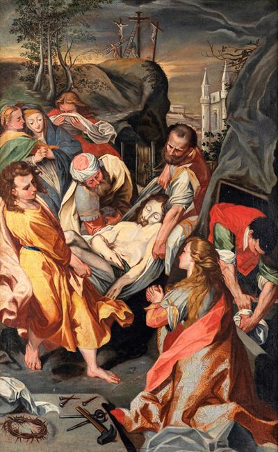 Sepoltura di Cristo da Federico Barocci