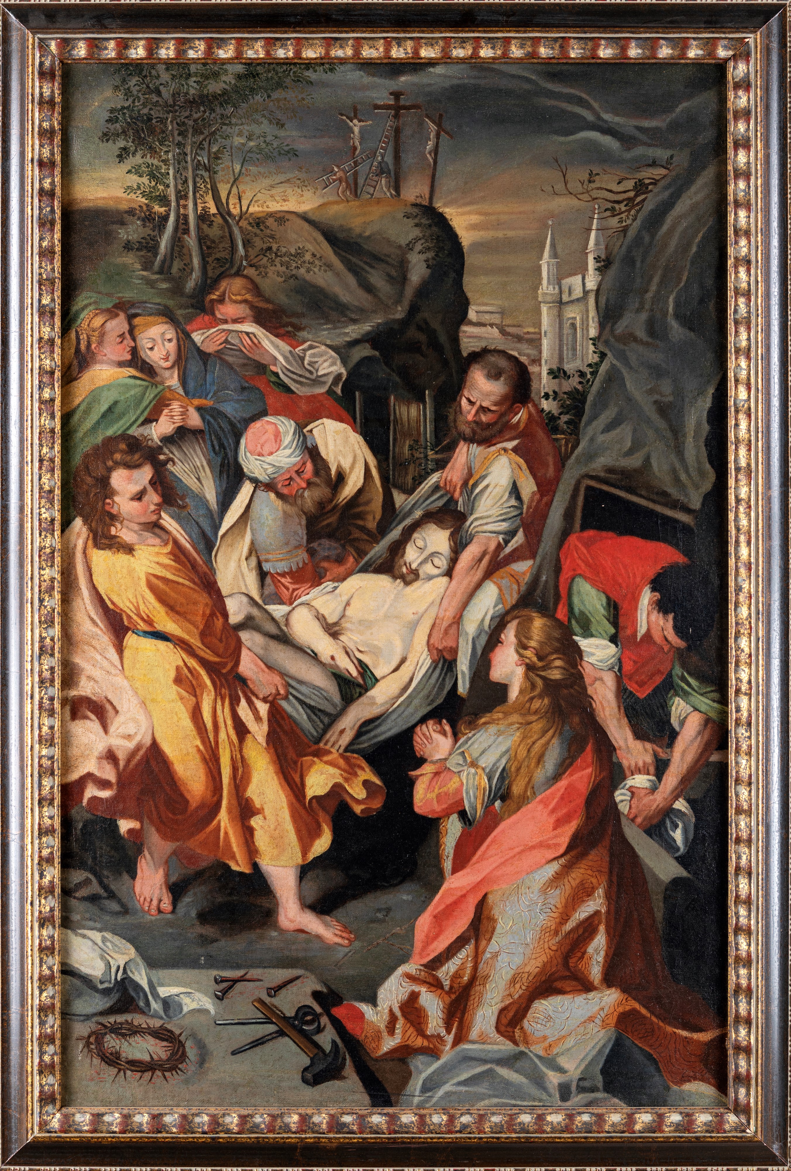Carlo Paolucci - Sepoltura di Cristo da Federico Barocci