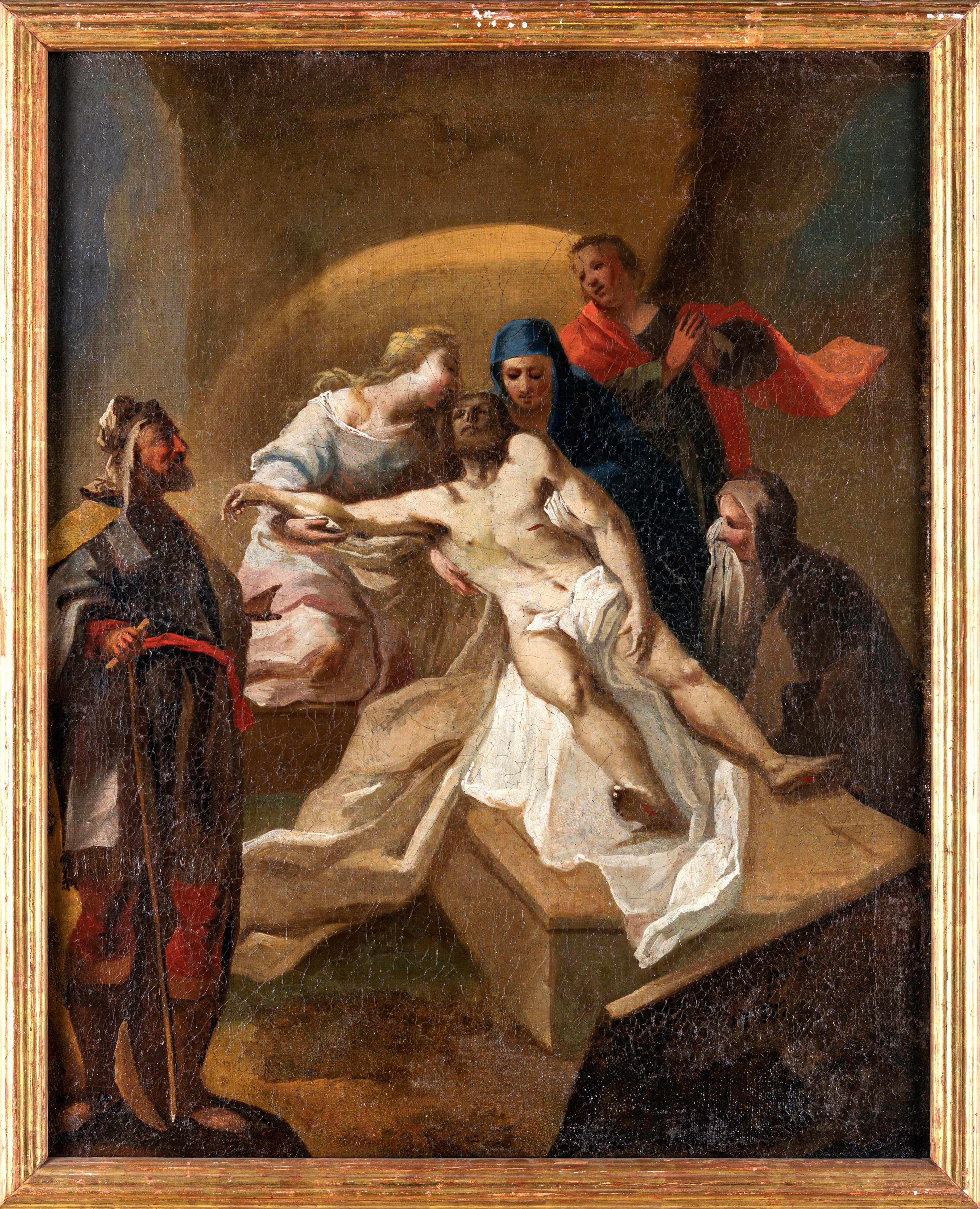 Scuola Veneta del XVIII Secolo - Il Corpo di Gesù È Deposto nel Sepolcro (XIV Stazione della Via ...