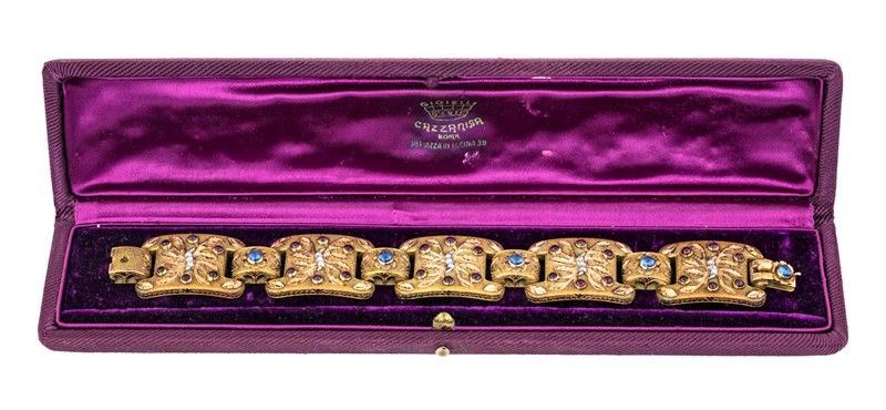 Cazzaniga, Bracciale in Oro Giallo
