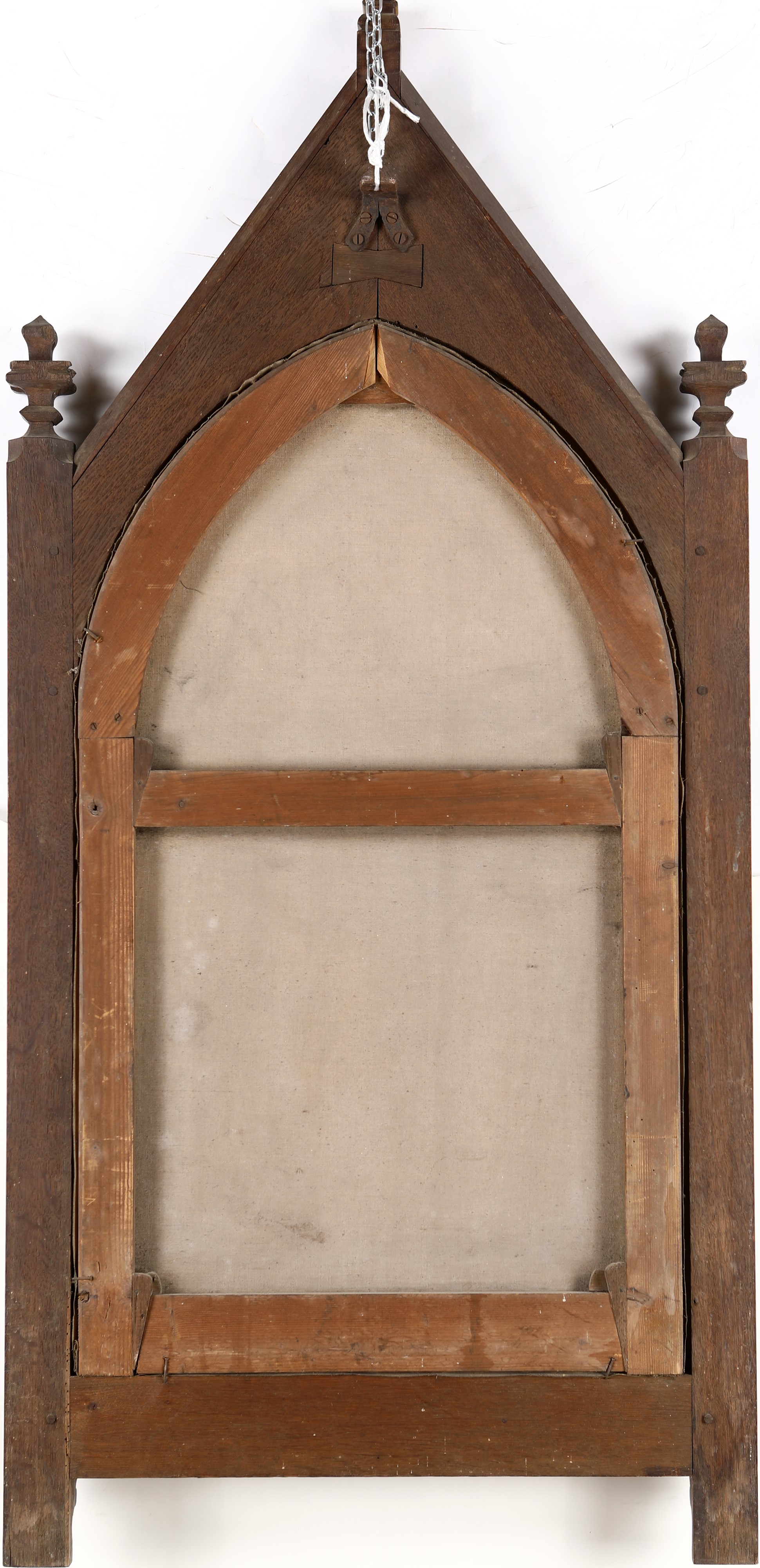 Pittore Fiammingo del XIX Secolo - Salita al Calvario - Gesù Aiutato da Simone di Cirene a Portar...