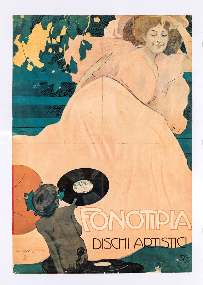 Marcello Dudovich - Fonotipia Dischi Artistici