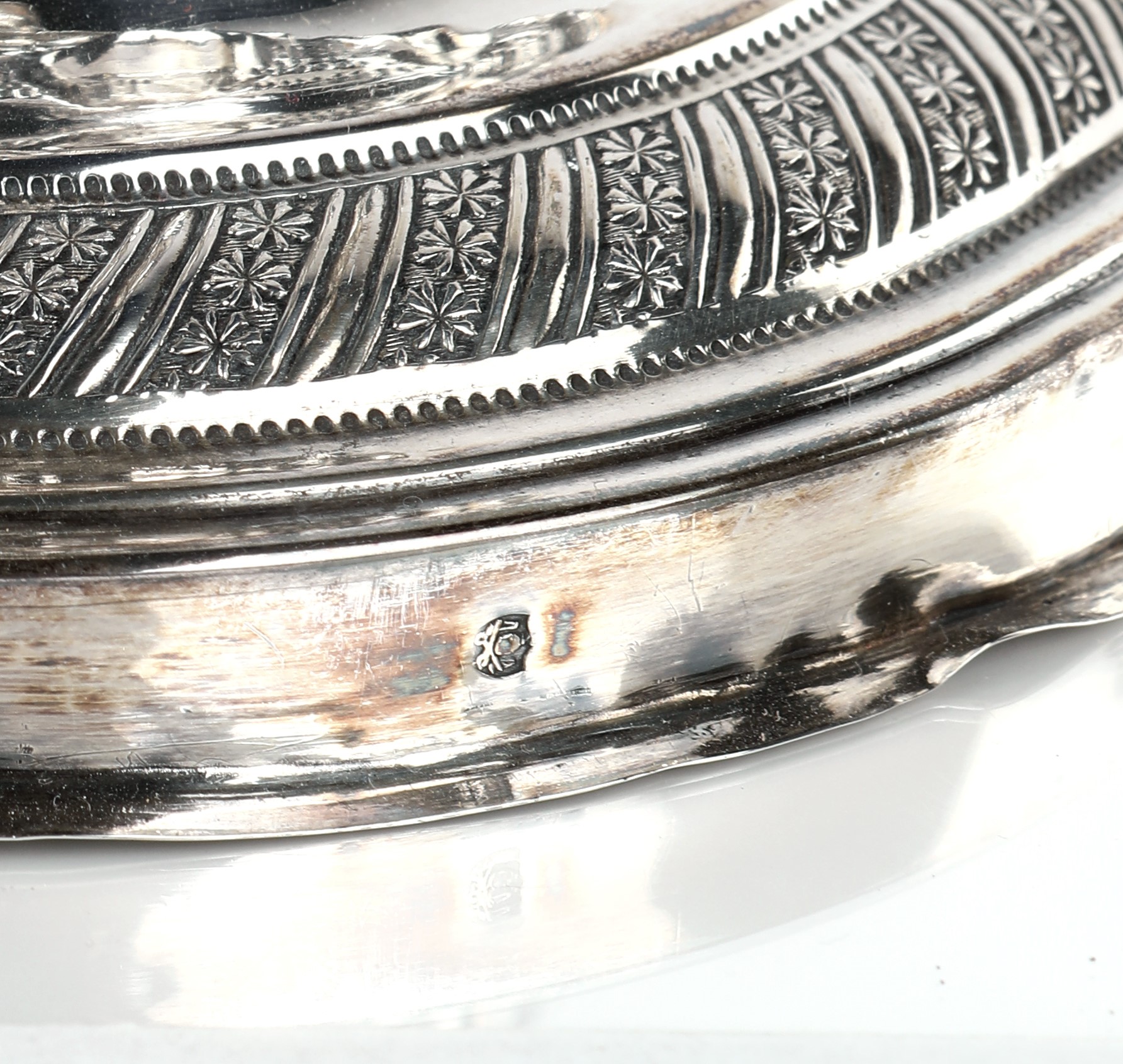 Coppia di Candelieri in Argento, Roma, Dopo il 1815