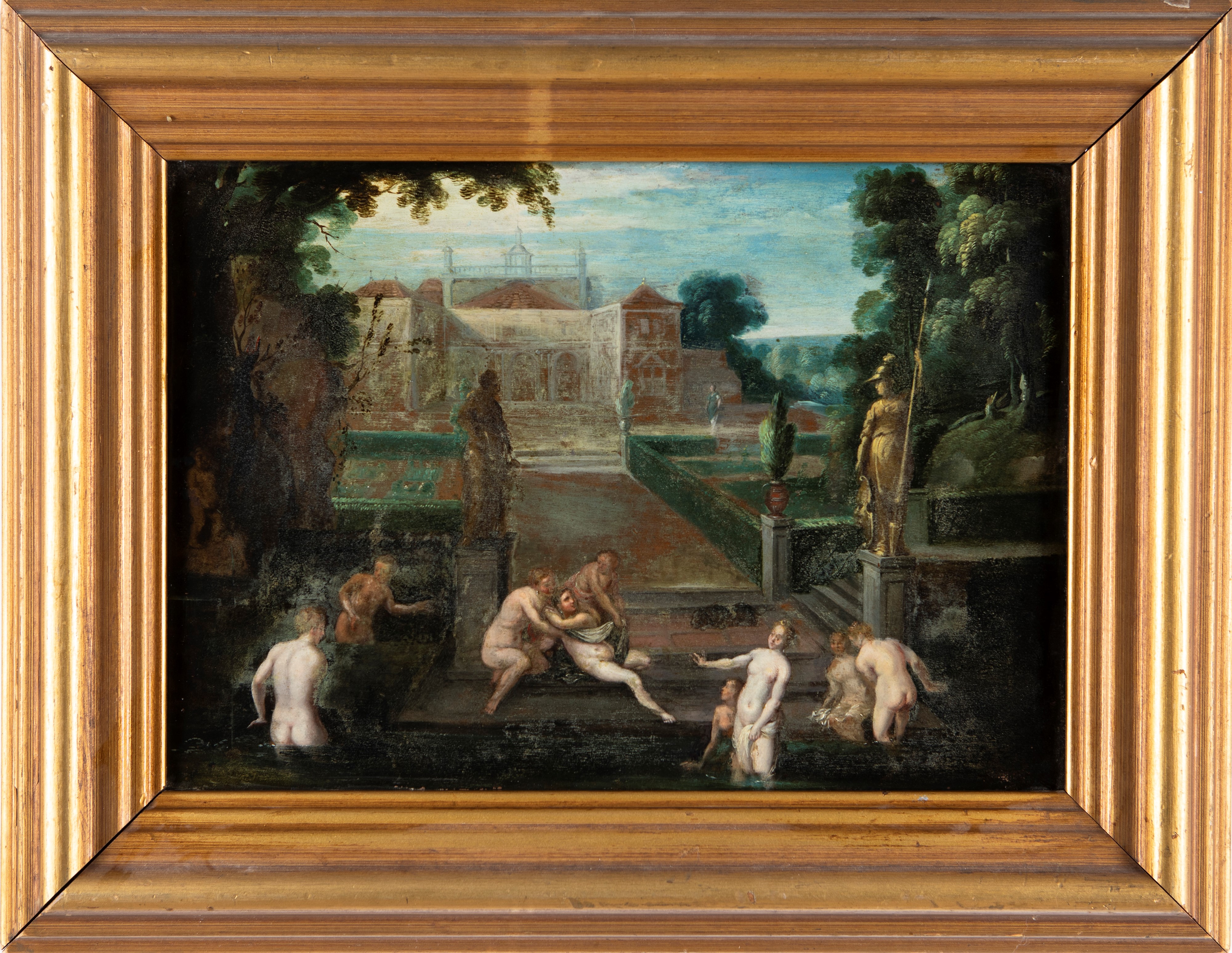 Scuola Francese del XVII Secolo - Ninfe al Bagno