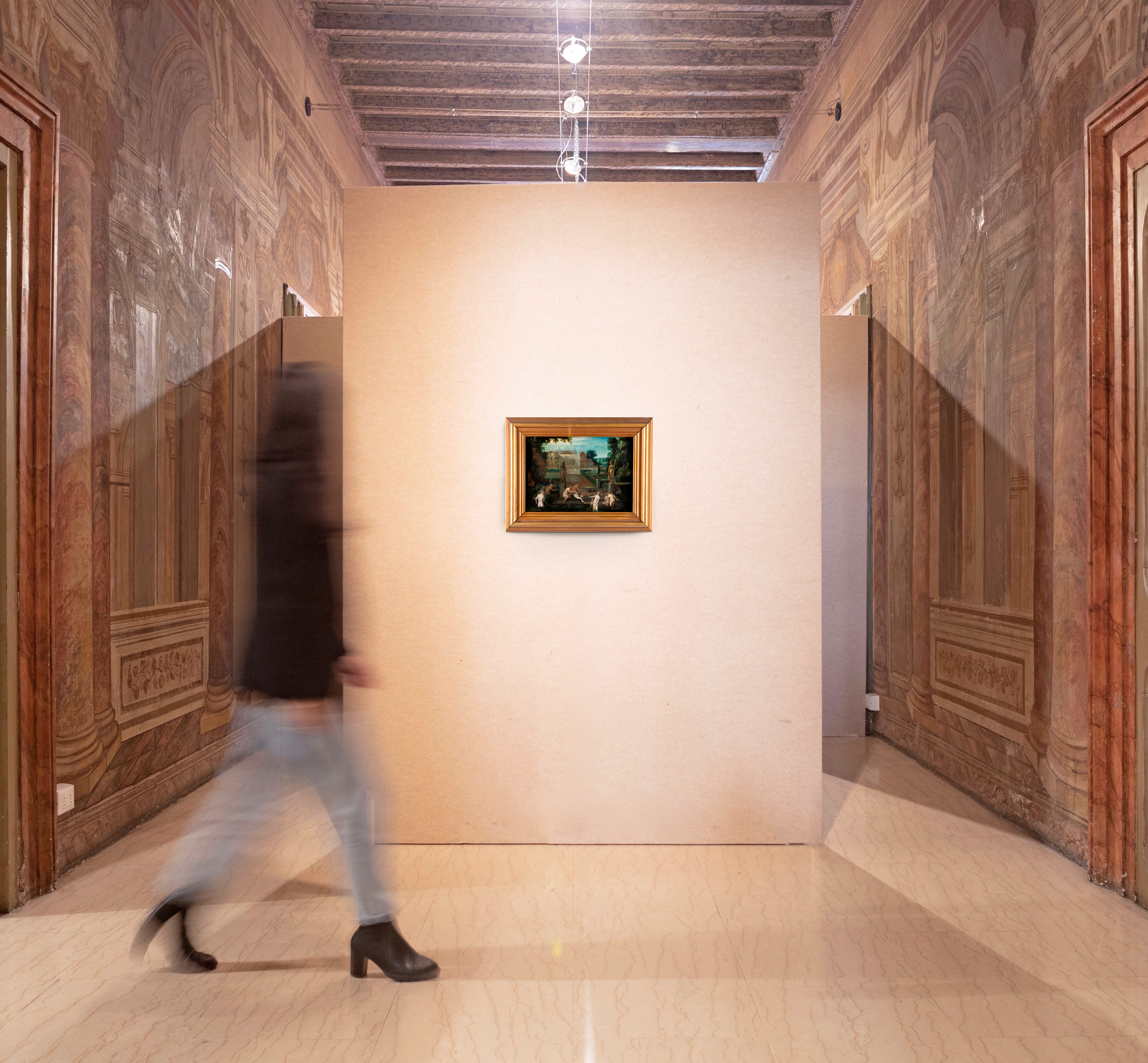 Scuola Francese del XVII Secolo - Ninfe al Bagno