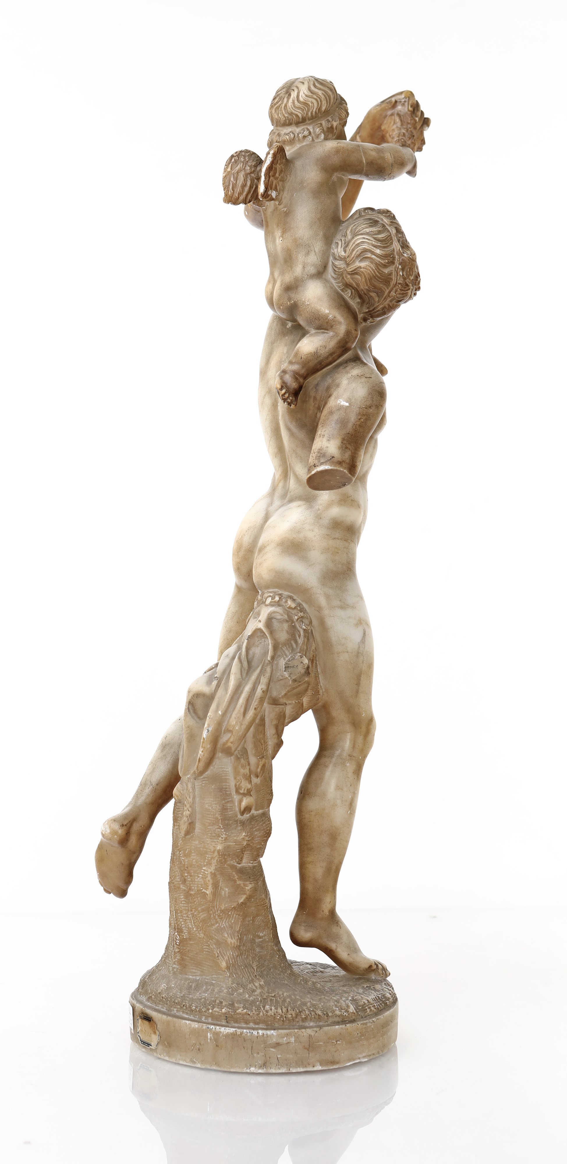 Scultore del XIX Secolo - Bacco e Cupido