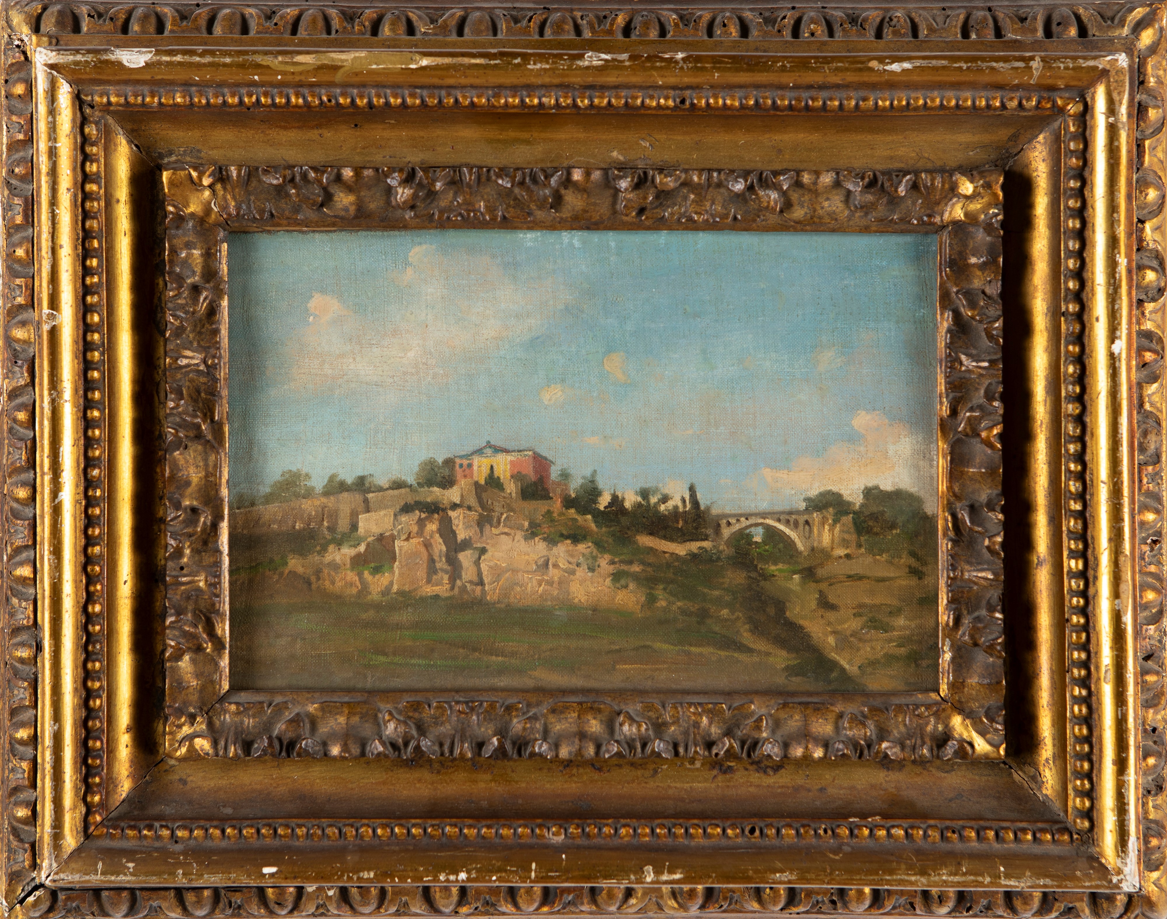 Scuola Romana del XIX Secolo - Paesaggio Romano
