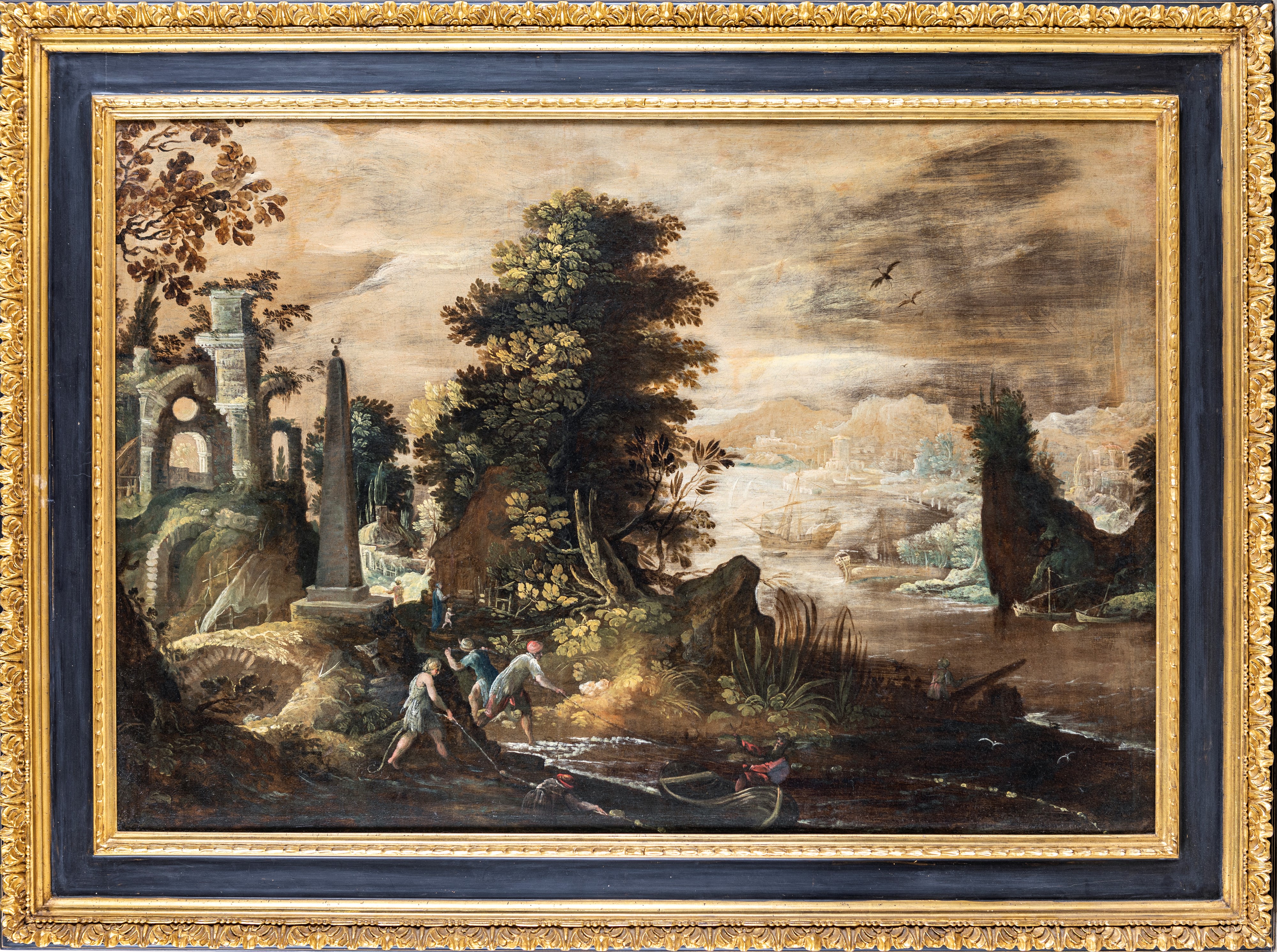 Philipp Peter Roos - Paesaggio con Rovine Antiche