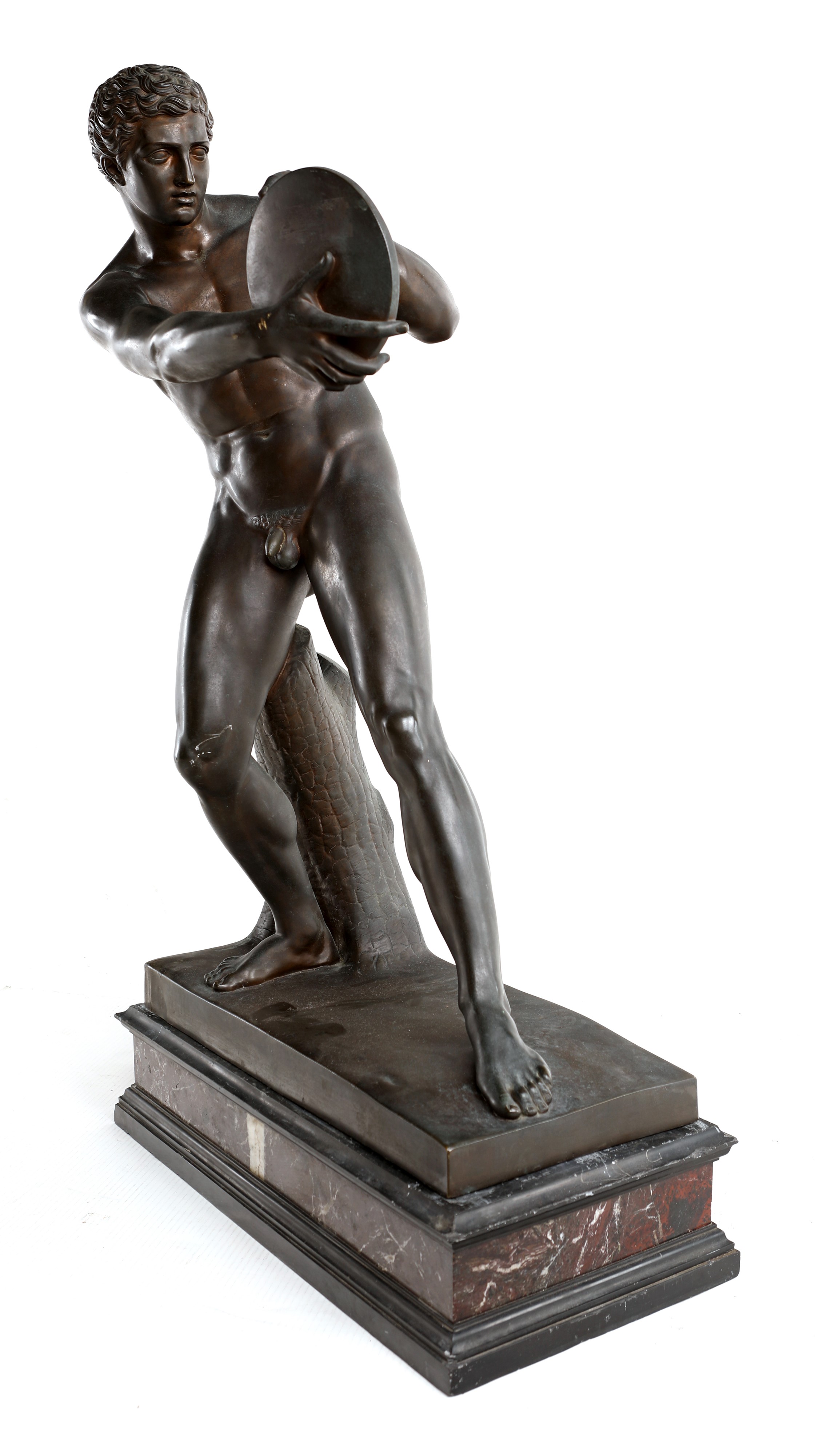 Discobolo, Fonderia Nelli, Roma, Fine del XIX Secolo