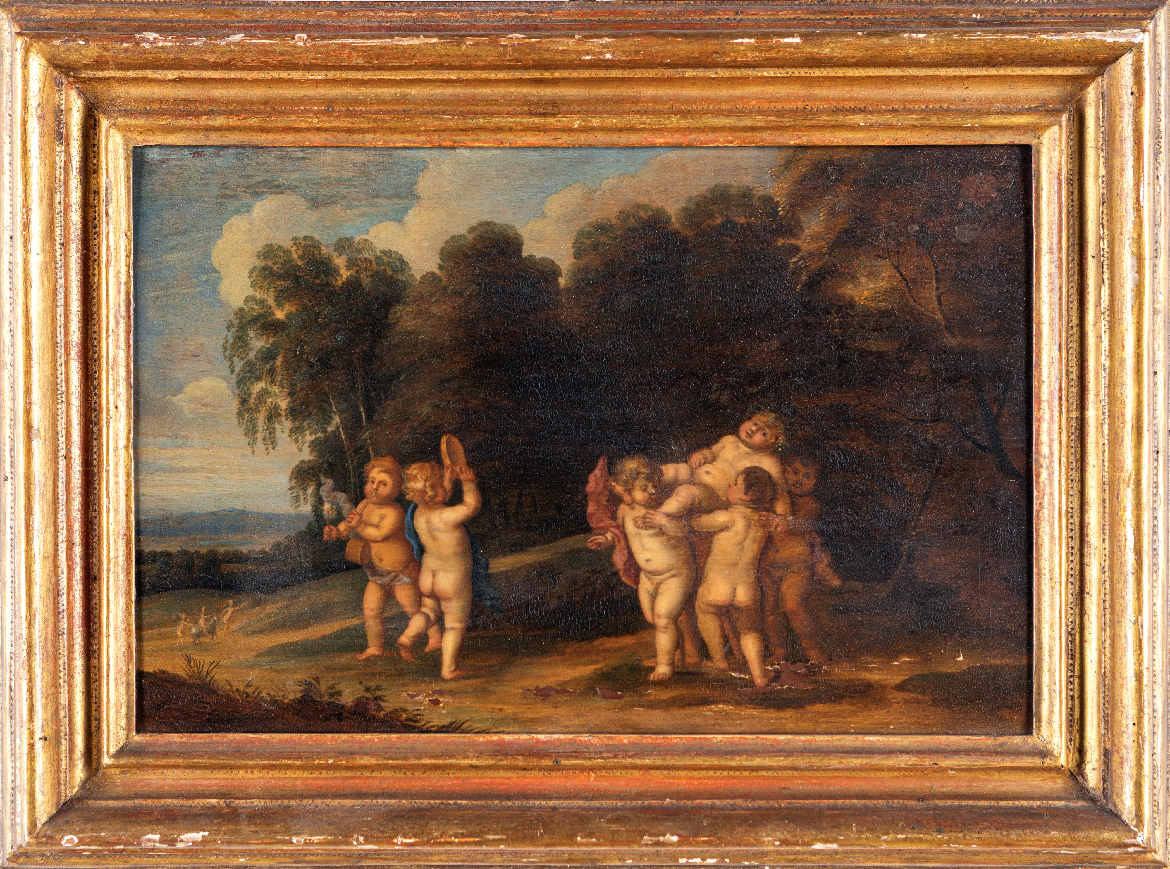 Scuola Fiamminga del XVIII Secolo - Baccanale