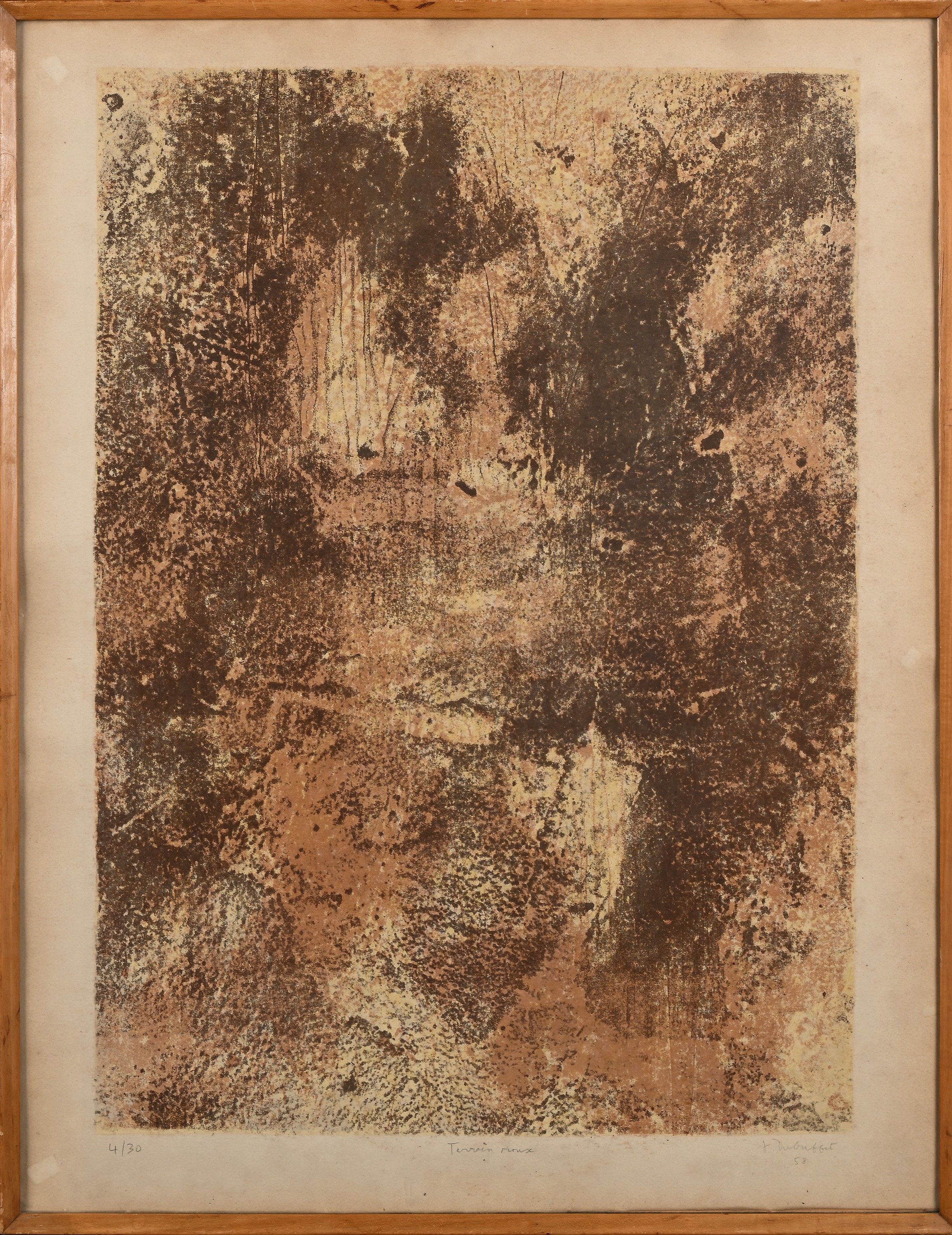 Jean Dubuffet - Terrain Roux