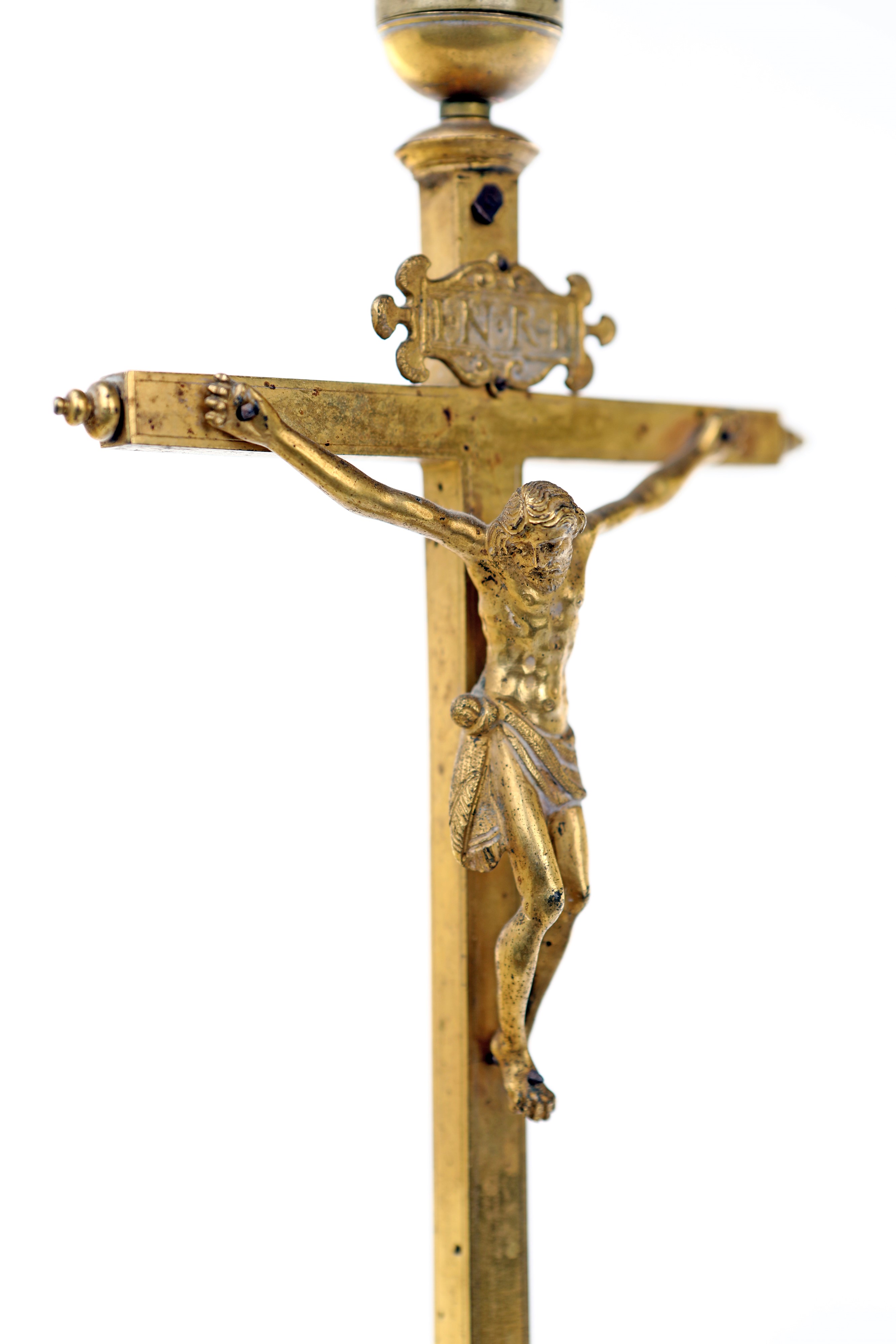 "calvario", Orologio in Bronzo e Legno Ebanizzato, Germania, XVII Secolo