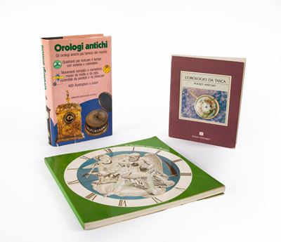 Lotto di 3 Libri sugli Orologi