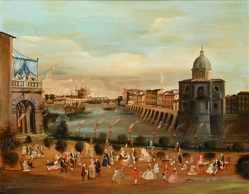 Agostino Muratori - Carnevale a Roma