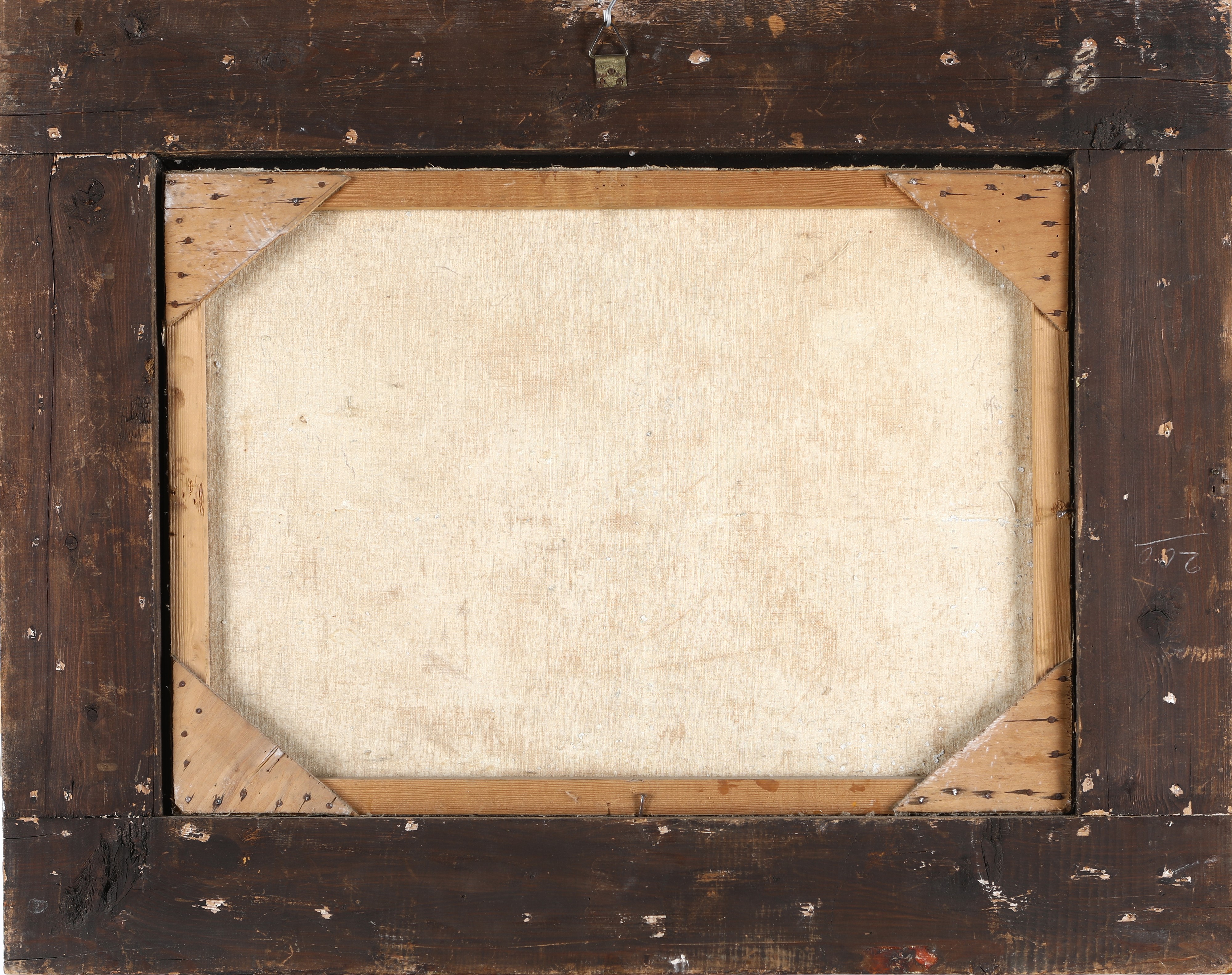 Veduta marina con ruderi e barche