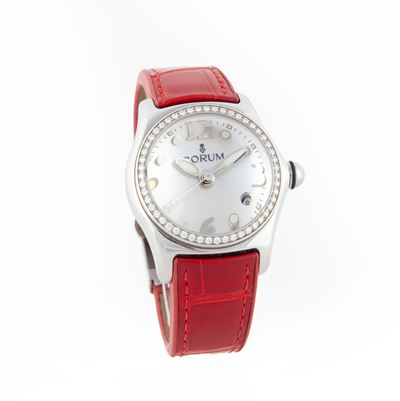Corum - Orologio da Polso al Quarzo in Acciaio con Scatola