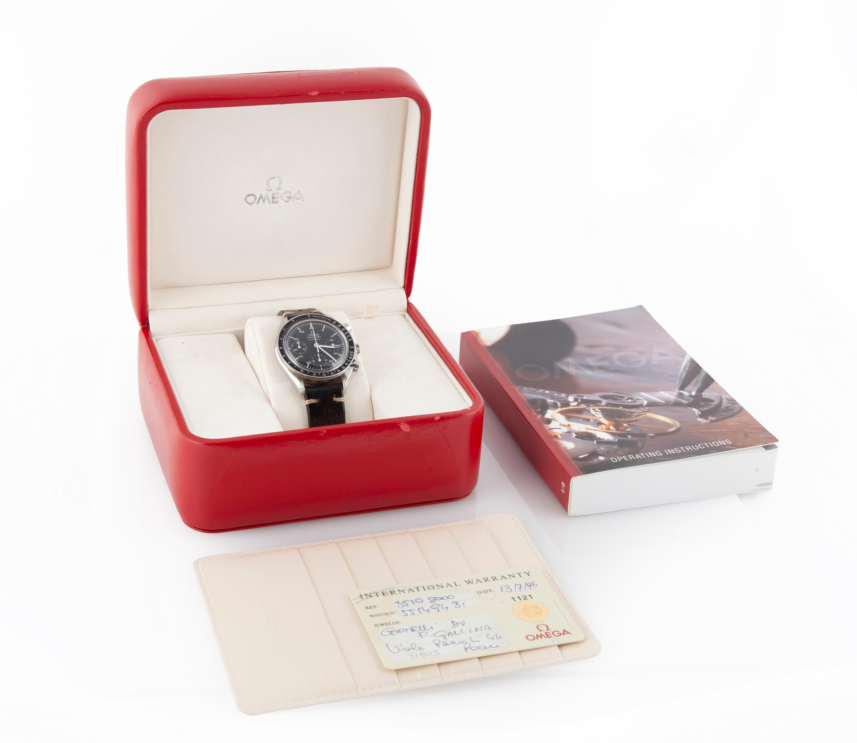Omega Speedmaster, Orologio da Polso Cronografo da Uomo in Acciaio