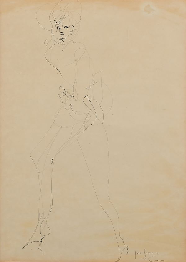 Bruno Caruso - Studio di figura