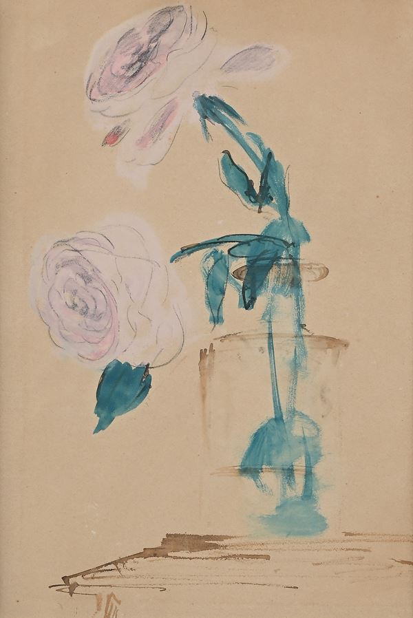 Filippo De Pisis - Rose