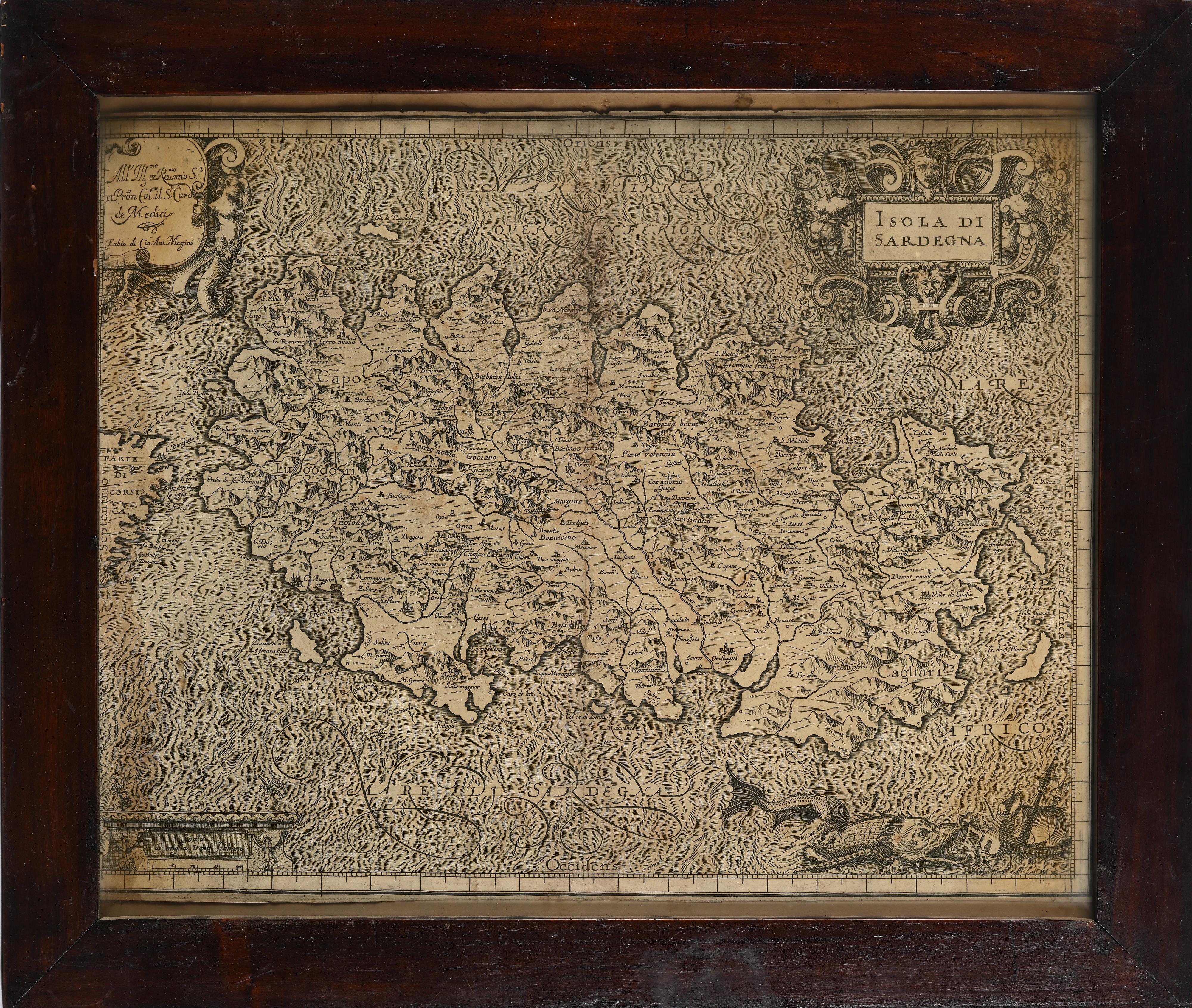Giovanni Antonio Magini - L'isola di Sardegna