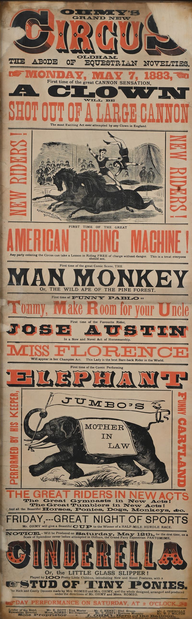 Locandina Ohmy's Grand New Circus