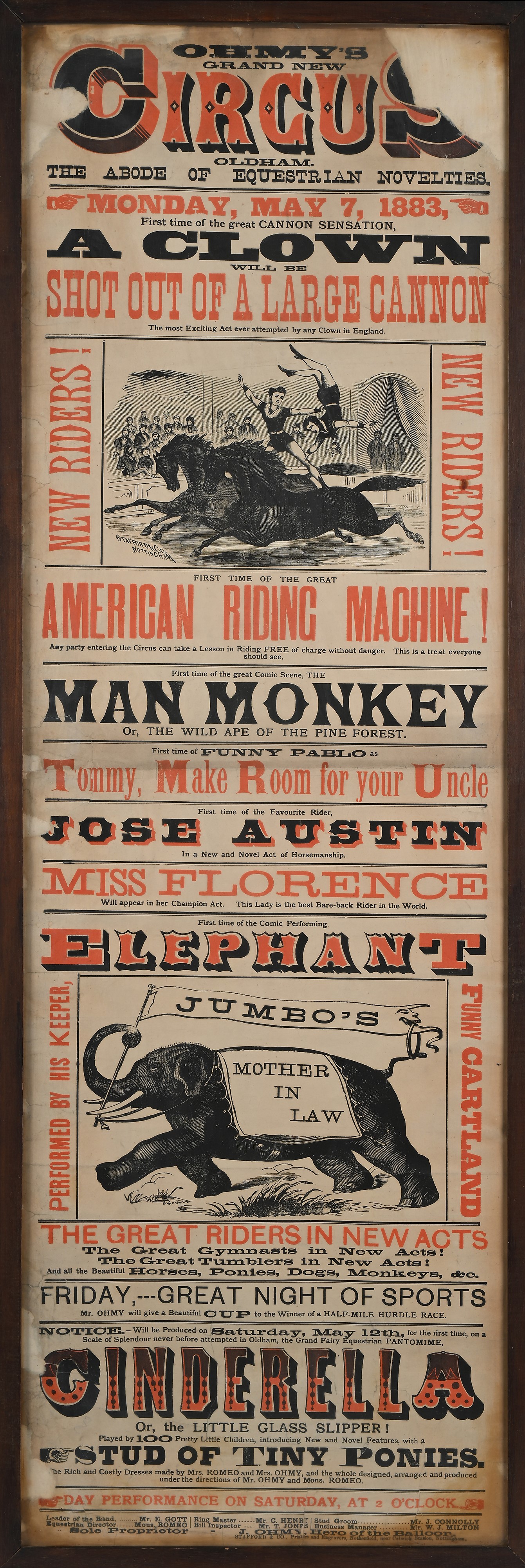 Locandina Ohmy's Grand New Circus