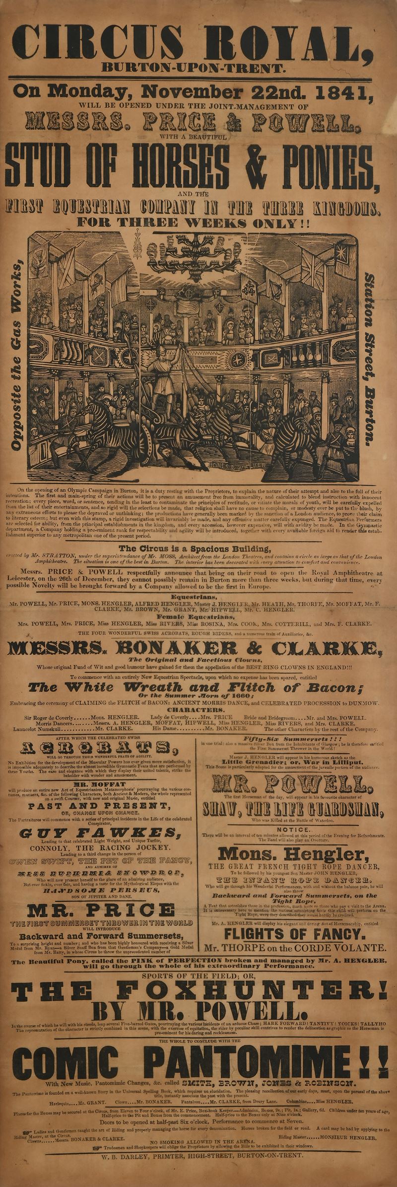 Locandina Circus Royal