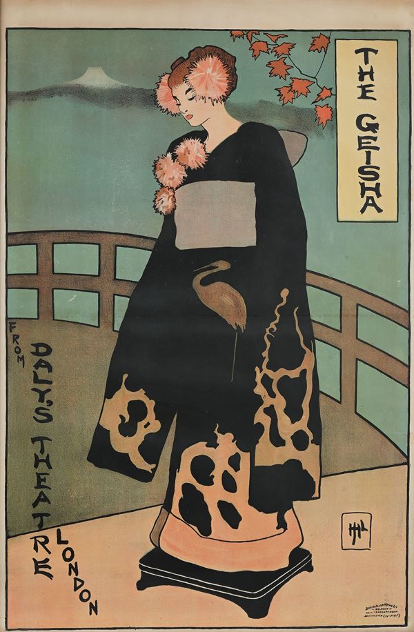 Henri Baptiste   Lebasque - The Geisha from Daly's Theatre London
