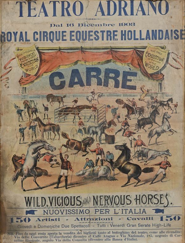 Teatro Adriano Royal Cirque Equestre Hollandaise