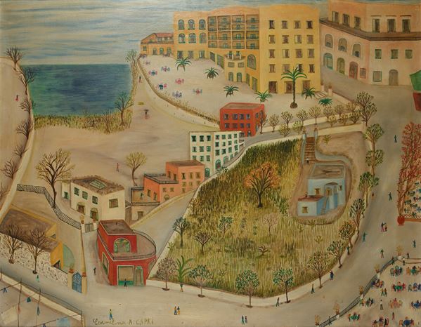 Carmelina Di Capri - Veduta di Capri