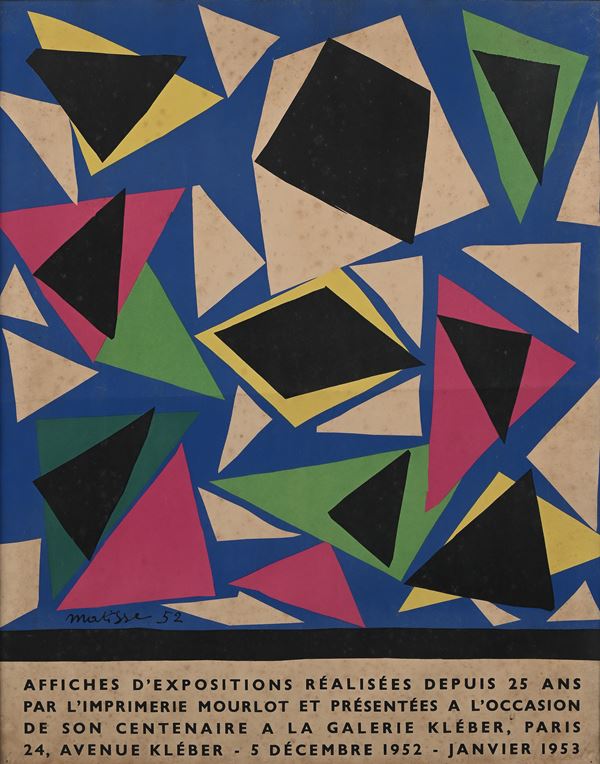 Henri Matisse - Affiches d'Expositions  Galerie Kleber, Paris