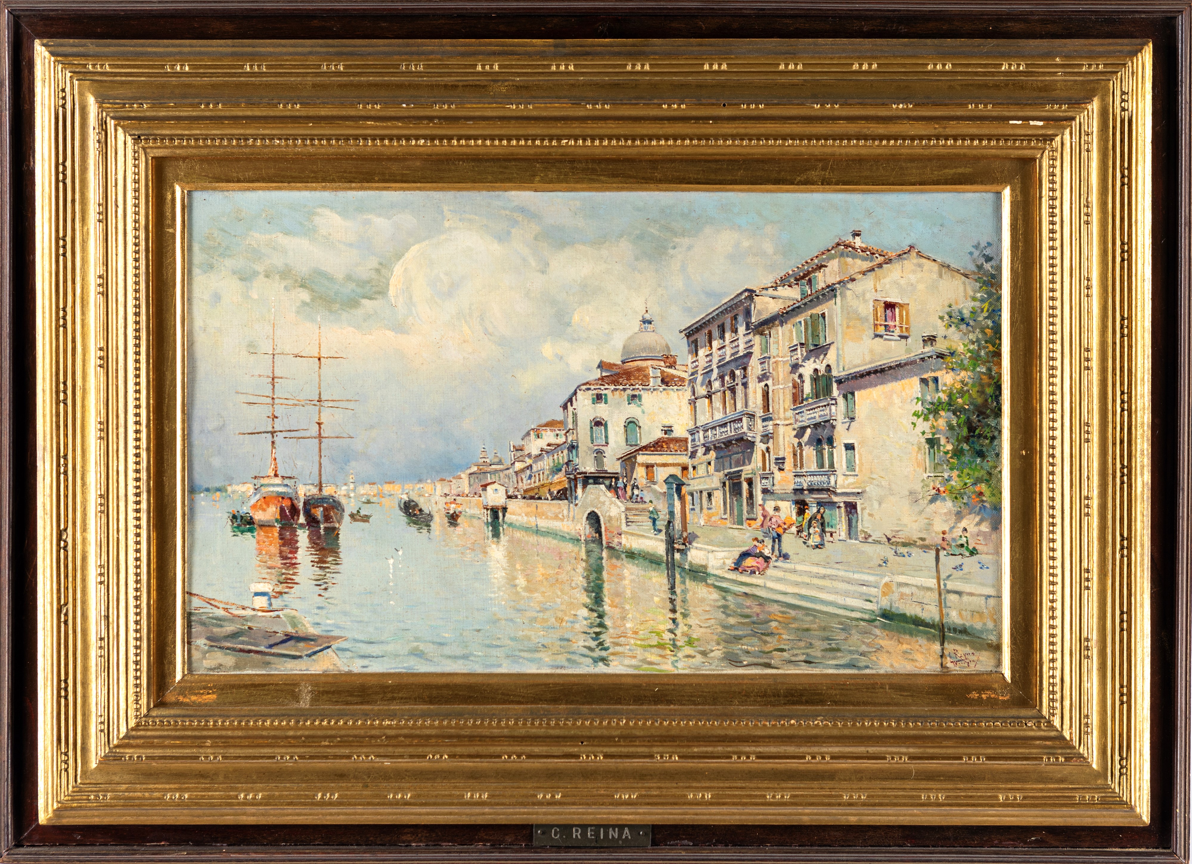 Antonio María Reyna Manescau - Canale a Venezia