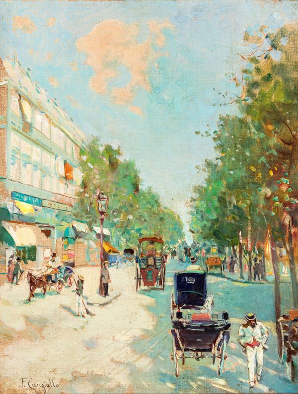 Francesco Cangiullo - Viale a Parigi