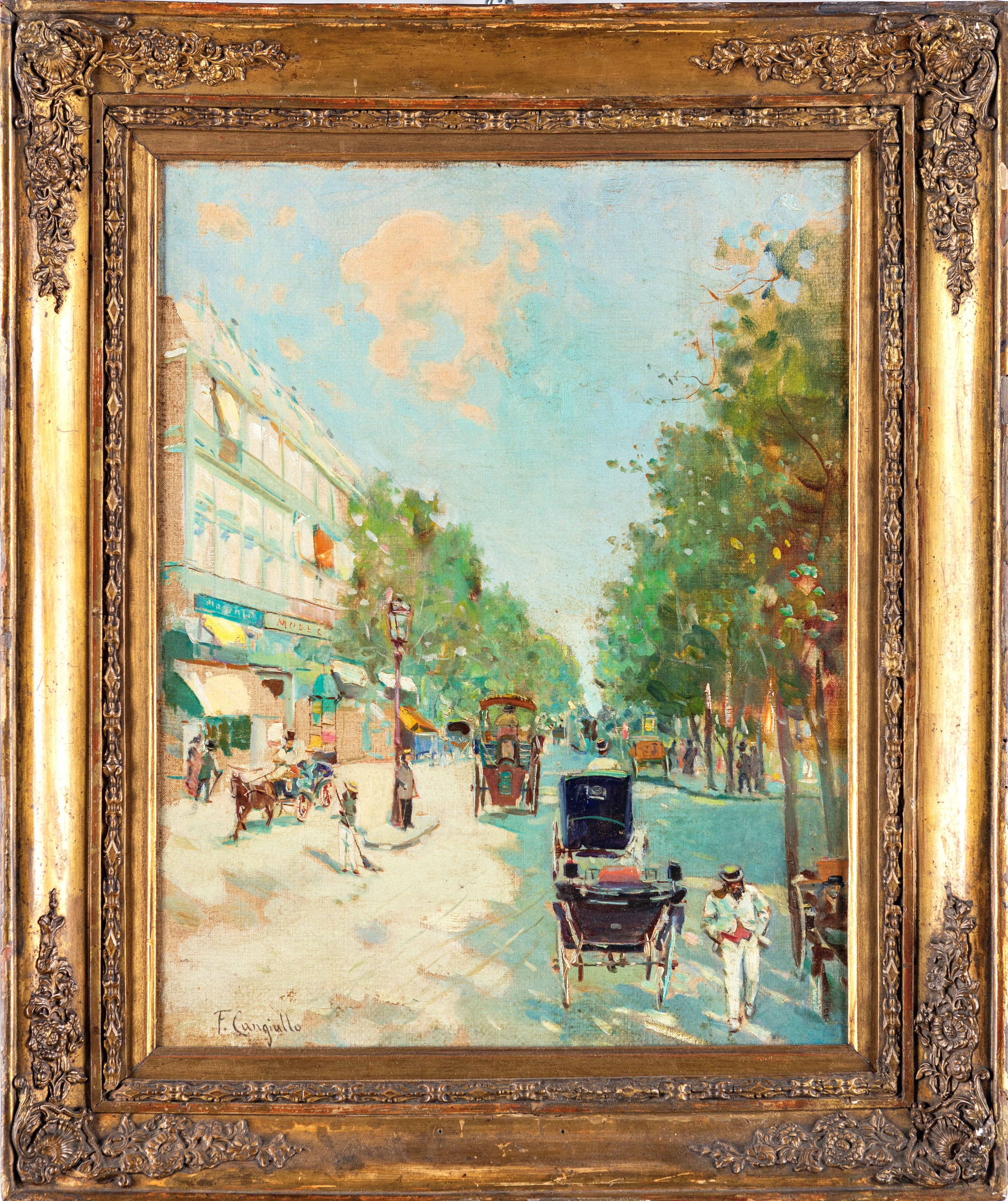 Francesco Cangiullo - Viale a Parigi