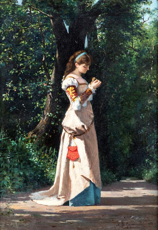 Marco De Gregorio - Fanciulla in abiti rinascimentali