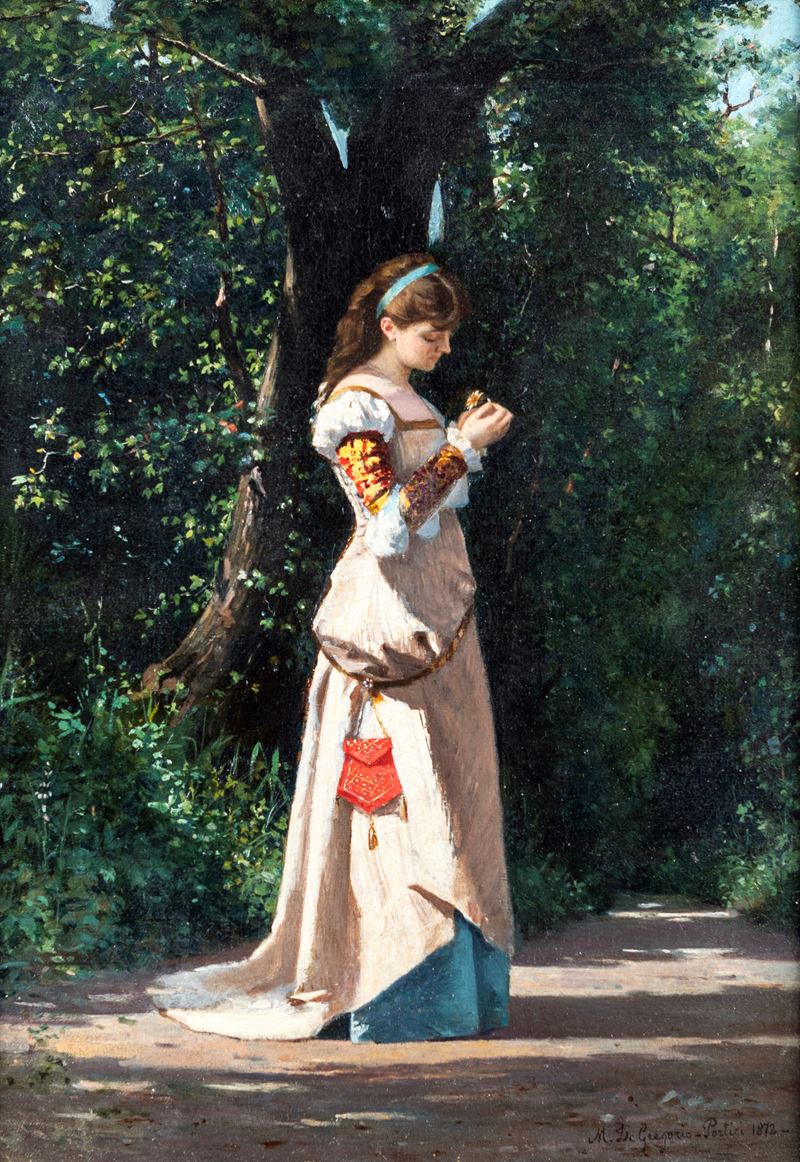 Marco De Gregorio - Fanciulla in Abiti Rinascimentali