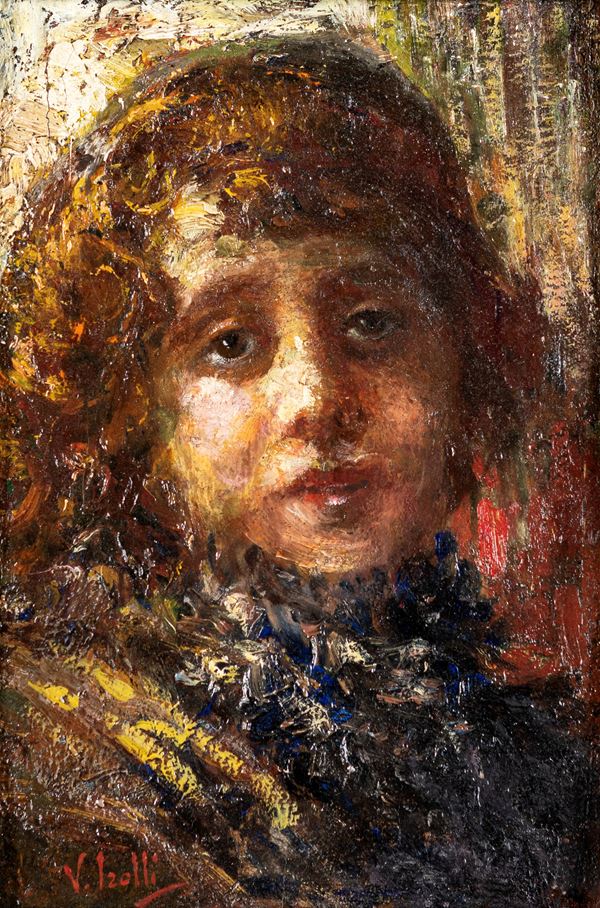 Vincenzo Irolli - Ritratto di fanciulla