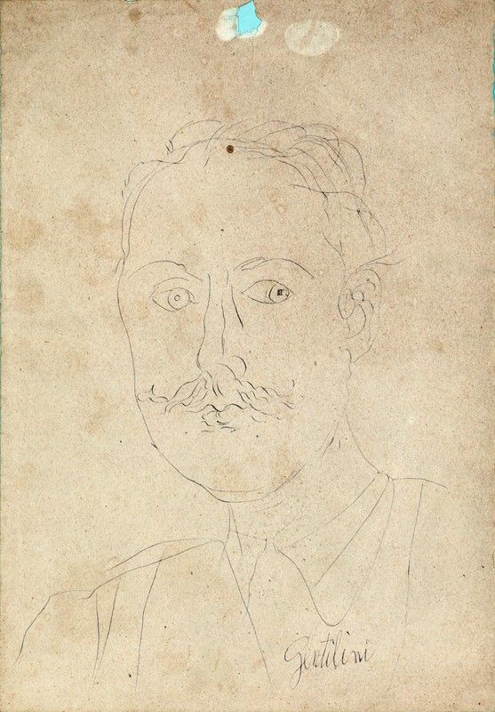 Franco Gentilini - Autoritratto